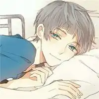 蓝色系男生头像动漫唯美