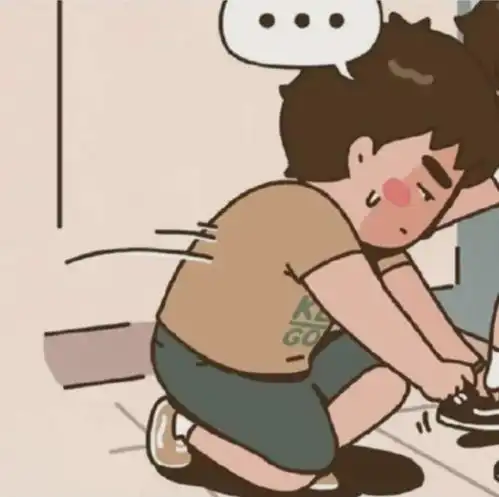  动漫头像不在乎去哪里,只想整天跟你待在一起