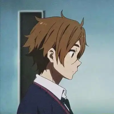  头像舍治愈干净温柔男生动漫头像暗黑系超丧小众高级感