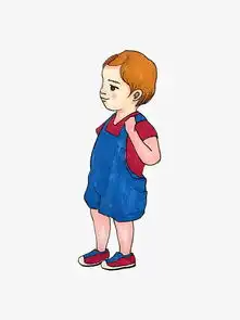 撞色蓝色红色系手绘插画风背带裤卡通男孩png免抠图图片素材其他格式下载动漫人物大全 撞色蓝色红色系手绘插画风背带裤卡通男孩png免抠图图片素材其他格式下载动漫人物大全