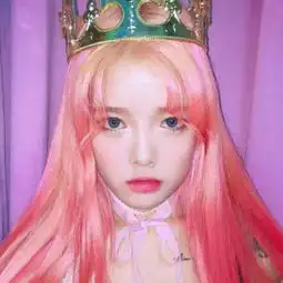 粉色头发女生头像