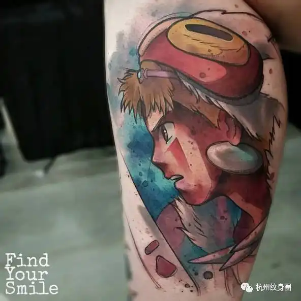  tattoo纹身素材宫崎骏动画系列