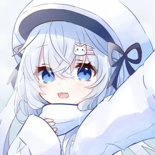  精选动漫女头丨蓝色系的头像也很好看呢