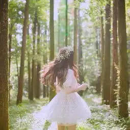 好看的头像女孩清冷系绿