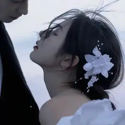 情侣头像婚纱系列一男一