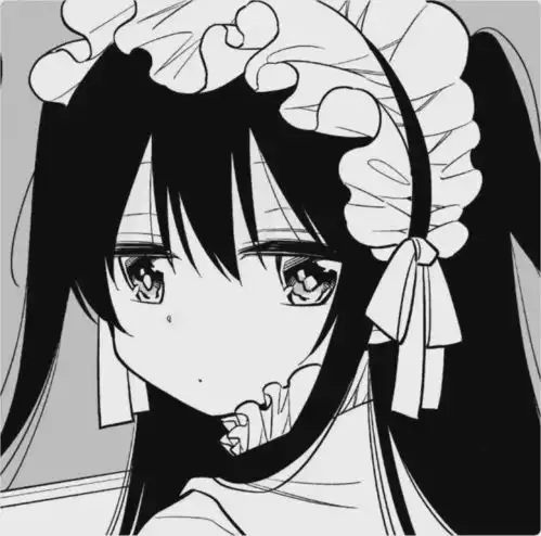 招桃花黑白动漫可爱女生头像333 招桃花黑白动漫可爱女生头像333