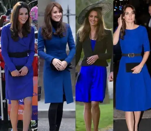 凯特王妃的蓝色系时尚最衬肤白天蓝色连衣裙,贵族风宝蓝调 凯特王妃的蓝色系时尚最衬肤白天蓝色连衣裙,贵族风宝蓝调