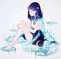清新治愈系头像动漫女二