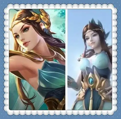  王者荣耀女英雄们画风变成3d之后,虞姬白富美,王昭君有点崩坏