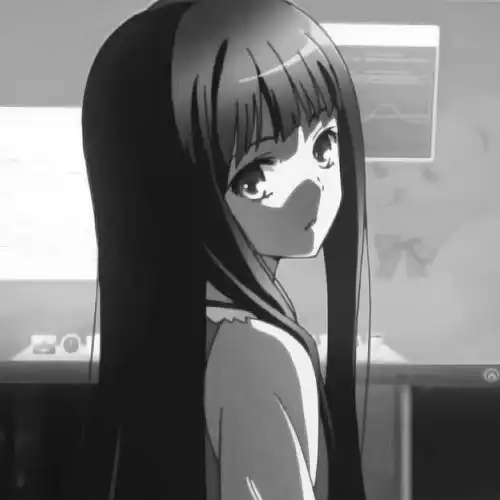 女生动漫头像绝望丧系超