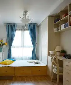 实木收纳柜飘窗图片 实木收纳柜飘窗图片