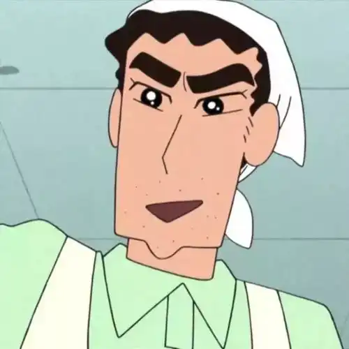 蜡笔小新小爱情侣头像