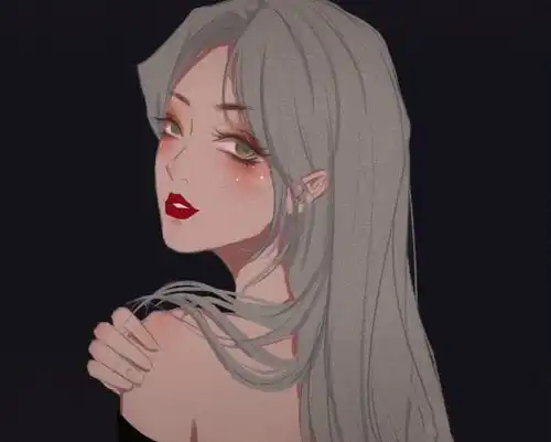  御姐风头像呀画风超赞