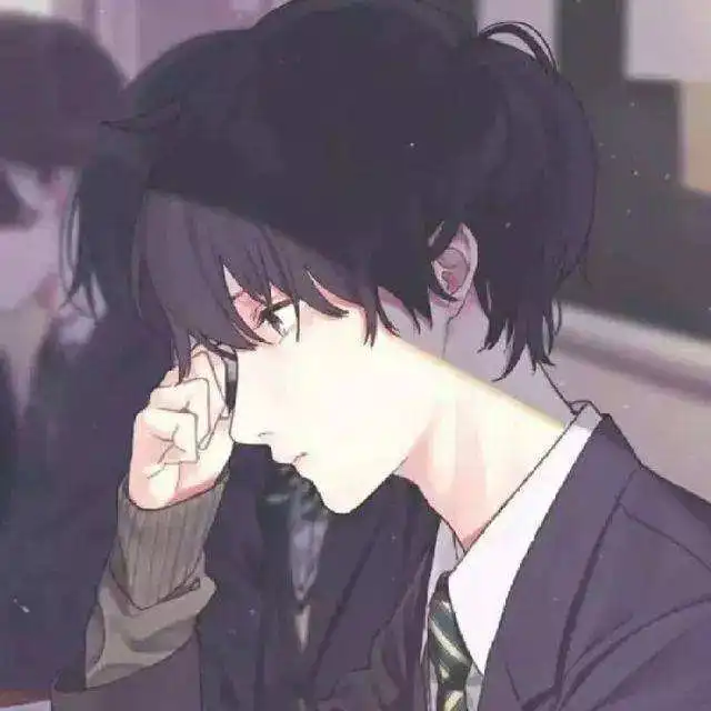  头像高质量动漫男头