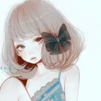  日本治愈系的动漫女头个性头像