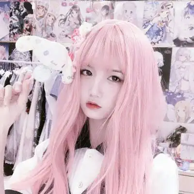 真人cos风闺蜜头像高清cosplay美女图片