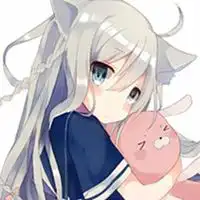  吃货少女粉色韩系头像微信头像图片大全