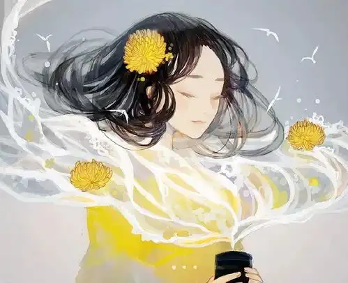  淡淡清新的治愈系画风,真的太美好了