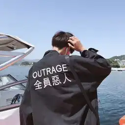 qq头像阳光暖男背影