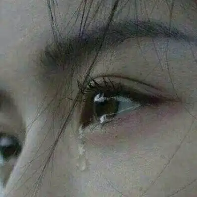  黑暗丧系头像女真人高清真人丧图