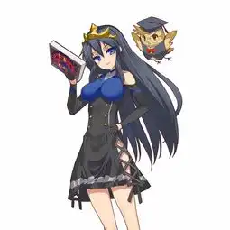  动漫少女图像部分系列型