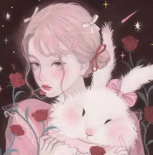  动漫女头可爱