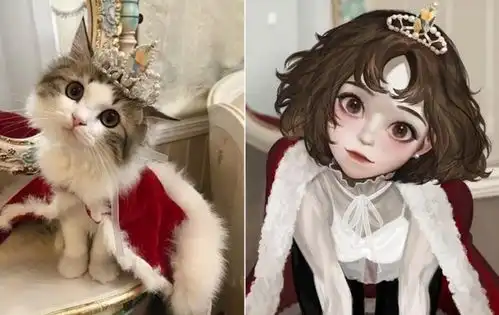 当现实动物被二次元化,猛男狗力感十足,猫咪是可爱的化身