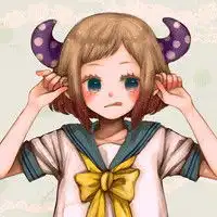  忧郁系唯美漫画女生头像,伤心无助的表情好难受了