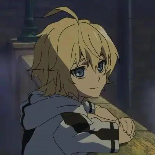 蓝色系男生头像动漫终结