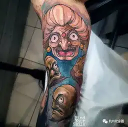  tattoo纹身素材宫崎骏动画系列