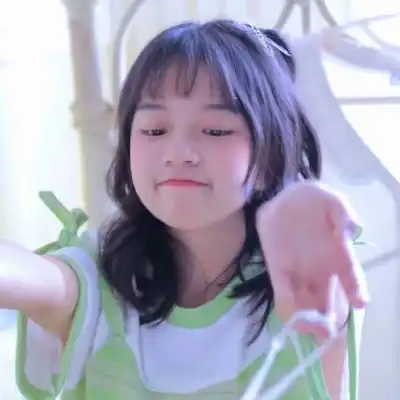 绿色系闺蜜头像一对头像