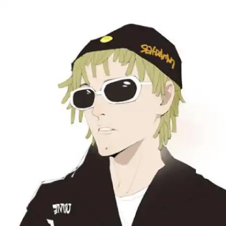 冷系列情侣头像素描头像