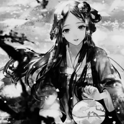 古风黑白女生头像 古风黑白女生头像