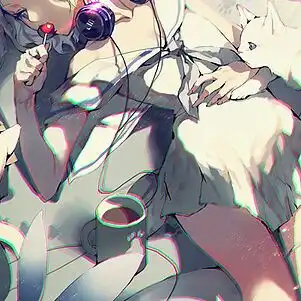 插画动漫二次元头像萌系女 插画动漫二次元头像萌系女