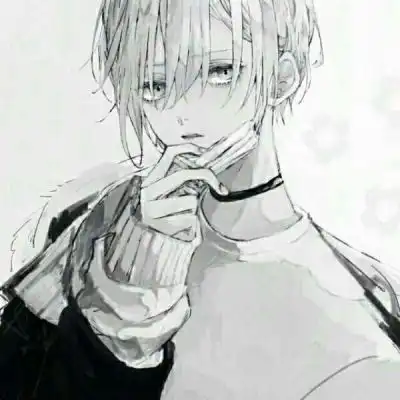  优质动漫男头,微丧
