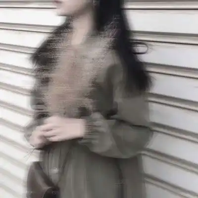  女生头像朦胧仙气十足模糊图片头像