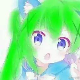 绿色系动漫女头 绿色系动漫女头