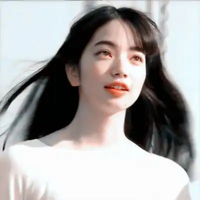  文艺清新唯美头像女生,好看暖色系看着很舒服