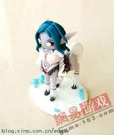 美女玩家软陶小白的萌系魔兽世界系列作品 美女玩家软陶小白的萌系魔兽世界系列作品