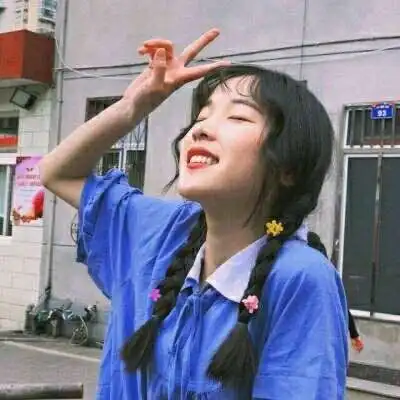  侧脸头像女生阳光小仙女专用侧脸头像