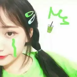  绿色系女头.你喜欢草原我绿过你