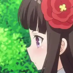  插画动漫二次元头像萌系女