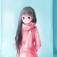 q版樱花下的小男孩微信头像图片大全