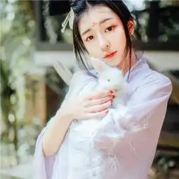  白色古风真人头像女生2018仙气十足那冬我们笑得那么一往情深