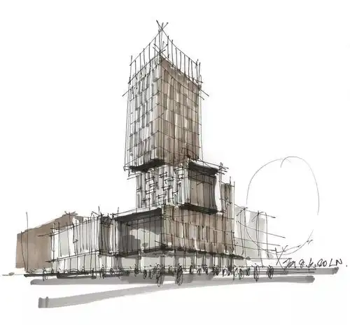  做懂表达的建筑师map建筑手绘