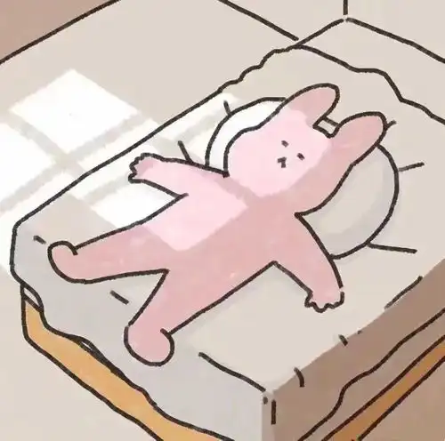 萌系情侣头像简约干净背