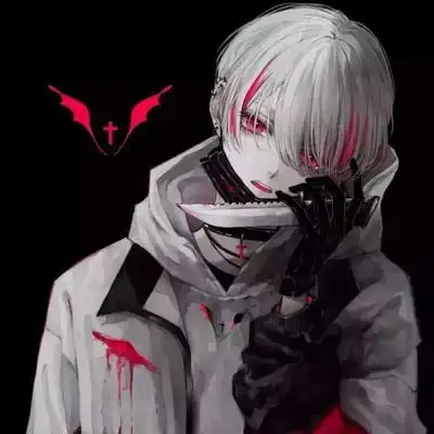 动漫血腥黑化男头像超丧二次元黑暗系忧郁头像 动漫血腥黑化男头像超丧二次元黑暗系忧郁头像