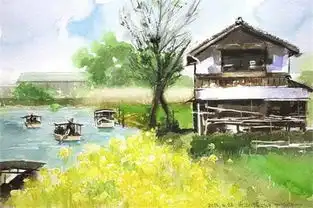  他把每一个日常场景都画出了意境