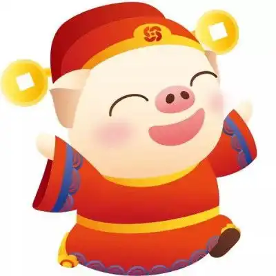 财神猪图片头像图片 财神猪图片头像图片