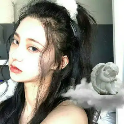 网红好看的社会女头时尚网红微信头像